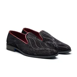 MICHAEL ANGELO Men Woven Design Mojaris-image-90