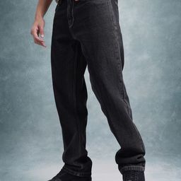 The Roadster Life Co. Men Pure Cotton Straight Fit Mid-Rise Light Fade Jeans-picture-6
