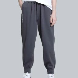 Puma Grey Mid Rise Sports Joggers-image-65