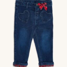 Pantaloons Baby Blue Cotton Regular Fit Jeans-picture-32