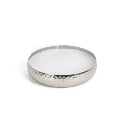 Home4U Ayla Silver Iron Medium Candle-20