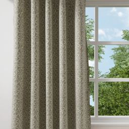 DDecor Live Beautiful Brown Polyester 7 ft Door Curtain image 2
