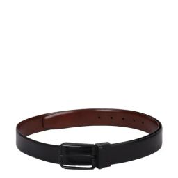 Van Heusen Brown Leather Solid Reversible Belt for Men-image-95