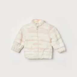 Fame Forever by Lifestyle White Striped Regular Fit Jacket-image-64