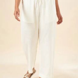 Akkriti by Pantaloons White Mid Rise Pants-image-19