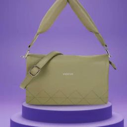 Mochi Green Medium Cross Body Bag-87