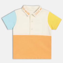 MINIKLUB Kids Multi Color Block T shirt-image-11