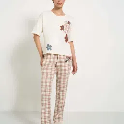 Dreamz by Pantaloons White Printed Pyjamas Set-picture-14