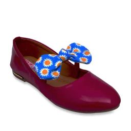 D'chica Kids Boho Princess Fuchsia Mary Jane Shoes-image-1