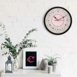 eCraftIndia Designer Round Analog Black Wall Clock-image-64