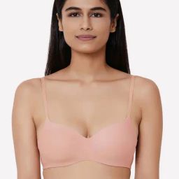 Wacoal Pink Non Wired Padded T-Shirt Bra-image-38