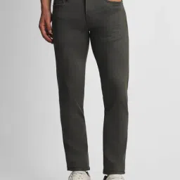 Louis Philippe Jeans Grey Slim Fit Jeans-image-30