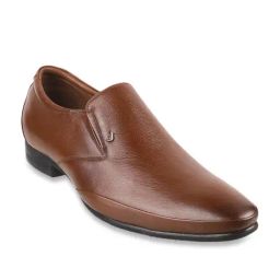 Da Vinchi by Metro Men's Tan Formal Moccasins-image-8