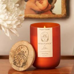 Resonance White Soy Wax Citrus Grass Aromatherapy Candle-image-9
