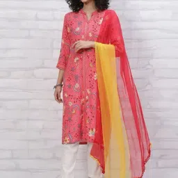 Rangriti Red & Yellow Dupatta-3