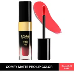 Faces Canada Comfy Matte Pro Lip Color Dallying Pink 12 - 5.5 ml-image-32