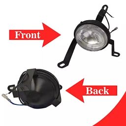 Auto Pearl Car Fog Lamp Light with Wiring Kit Compatible For Chevrolet Sail UVA (Set of 2) image 5