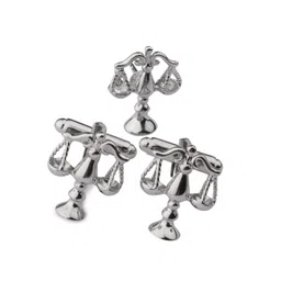 PELUCHE Men Silver-Toned Accessory Gift Set-image-68