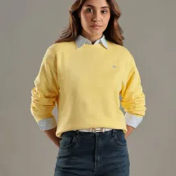 TOMMY HILFIGER Citronella Regular Fit Cotton Crew Neck Sweatshirt-picture-33