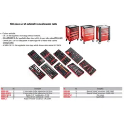 FACOM Automotive Tool Kit with Foam Inlay, CM.138 - Set of 138 Pcs image 2