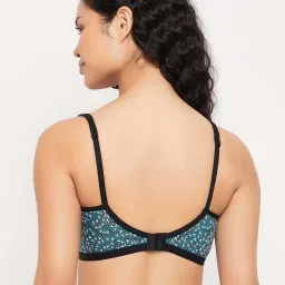 Clovia Multicolor Printed Half Coverage Non-Wired Everyday Bra - Pack of 2 image 2