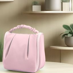 Aura Pink Set of 1 Water Resistant Makeup Organiser Organisers-59