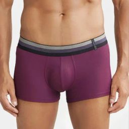 Jockey HG14 Maroon Microfiber Elastane Stretch Trunks with Stay Dry Technology-picture-29