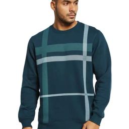 Octave Pacific Regular Fit Striped Sweatshirt-image-89