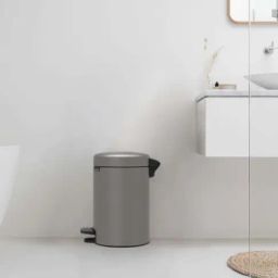 BRABANTIA NewIcon Grey Plastic Pedal Bin (3 L)-image-29