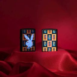 ZIPPO Playboy Design Multicolor Brass Windproof Pocket Lighter-image-7