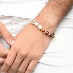 The Bro Code Classy Multi Flexible fit Bracelet for Men-24