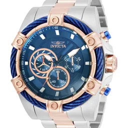 Invicta Unisex Stainless Steel Bracelet Style Straps Chronograph Analogue Watch 32312-19