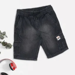 Pantaloons Junior Boys Vapor Blue Shorts-picture-18