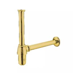 PLATO Globe Series Heavy Bottle Trap (Special) Brass 32x280x300 mm Gold, 5355 GD-picture-9