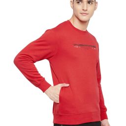 Duke Ruby Red Regular Fit Sweatshirt image 3