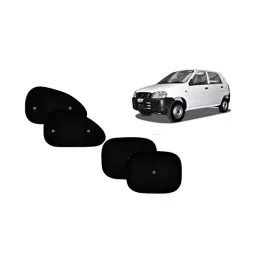 Auto Pearl Black Window Sunshade Curtains for Alto-image-56
