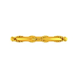 P.C. Chandra Jewellers 18k Yellow Gold Ring with A Rope Design for Women & Girls-image-1