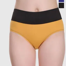 SELFCARE Pack Of 3 High Rise Hipster Briefs SN0788-N-12