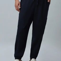 Bewakoof Blue Relaxed Fit Joggers-picture-6
