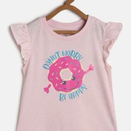 MINIKLUB Kids Pink Printed Top-image-96