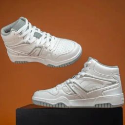 Red Tape Women's Down Town Dapper White Ankle High Sneakers-image-15
