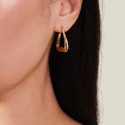 Accessorize London Gold Zinc Earrings-24