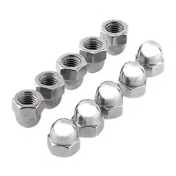Immech M8 Dome Cap Nut (Acorn nut), Hex Head Pack of 100-3