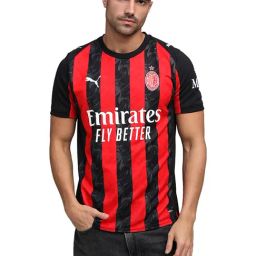 Puma Multicolour AC Milan 25/26 Home Replica Moisture-Control Football Jersey-image-15