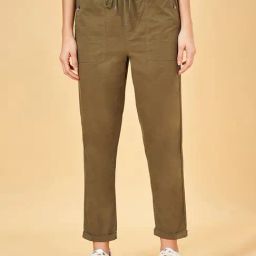 Honey by Pantaloons Green Cotton Pants-picture-29