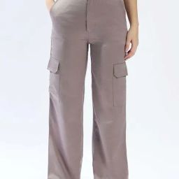 High Star Grey Wide Leg Trousers-image-79