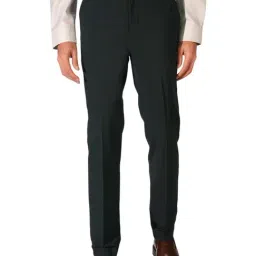 Selected Dark Grey Slim Fit Trousers-picture-45