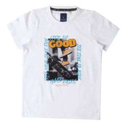 Allen Solly Junior White Printed T-Shirt-image-60