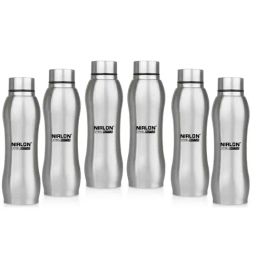 Nirlon Silver Stainless Steel Others FB_Ozone 1000ML 6PCS-image-22