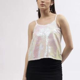 Elle Pink Embellished Top-image-77